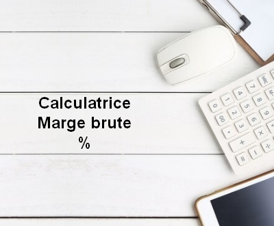 Calcul marge brute pourcentage