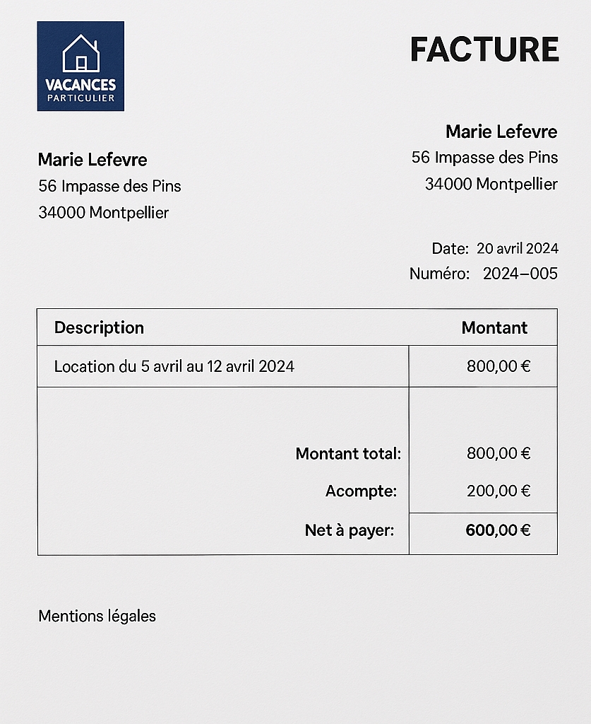 Quels éléments doivent figurer sur votre facture ?