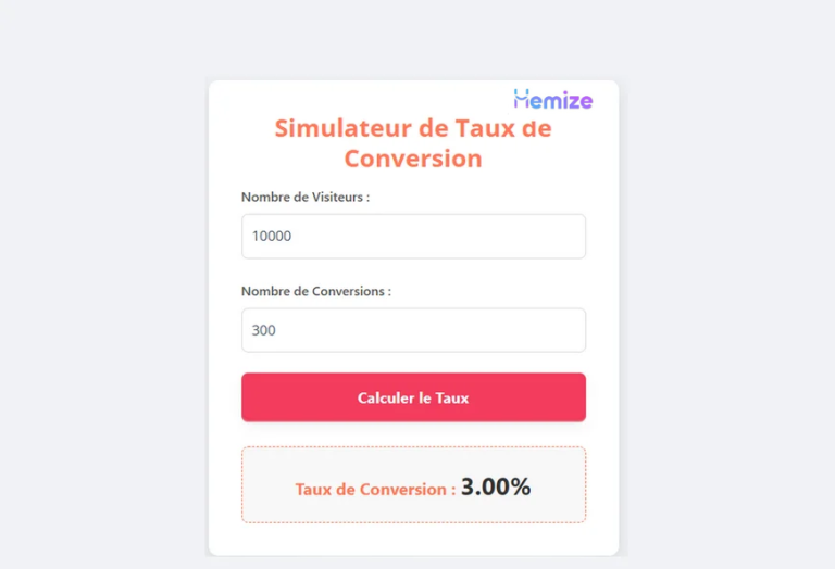 Taux de conversion marketing calcul + [exemples]
