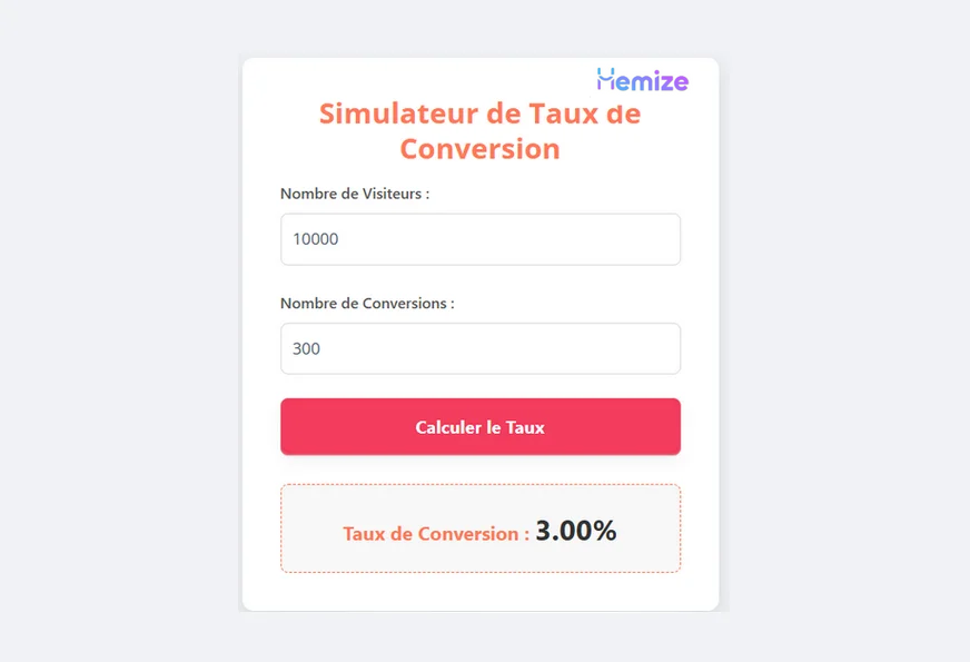 Taux de conversion marketing calcul + [exemples]